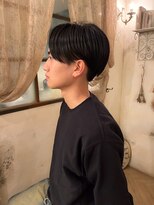 アンテナ(ANTENA) メンズ☆ナチュラルセンターパート☆★20代お客様施術後★☆