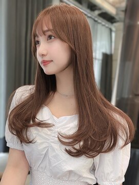 アリュウル 表参道(ALLURE) ワンカールで可愛いレイヤーカット*顔まわりカット/艶カラー