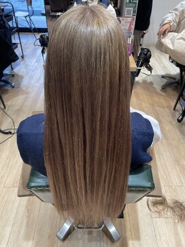 サラ(sarah) ダブルカラー/ミルクティーベージュ