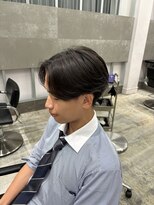 サンズ 梅田(SUNS)&nbsp;ニュアンスセンターパート【大阪梅田/メンズパーマ】