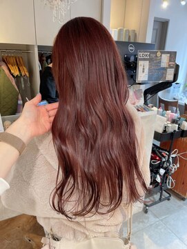 キャンバス バイ ネオリーブ 横浜西口(Canvas by neo.) ピンクブラウン ブリーチなし 水素カラー sn