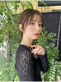 大人可愛いショートカットショートボブ