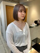 テトラ バイ ネオリーブ 横浜西口店(tetra by neolive)&nbsp;ハイトーンボブ　ベージュ