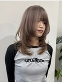 ハイトーン×レイヤーカット