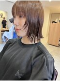 外ハネボブ × 顔まわりレイヤー【ボブ】【四条】【烏丸】
