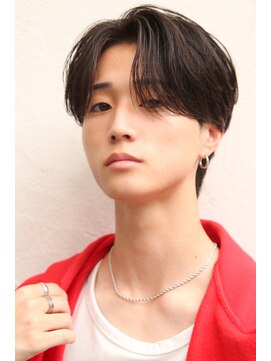 ブレスボー コウベ(Breath beauu) ニュアンスカールパーマセンターパート