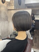 アムレヘアー(amule hair)&nbsp;【amule hair】ボブスタイル×オリーブベージュカラー