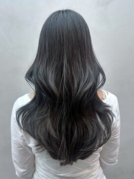 アイティーバイアルバム 松戸店(IT by ALBUM) 黒髪透明感カラー秋色ネビージュ_ba530841