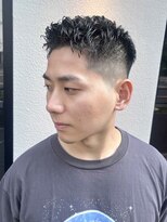 メンズココ 清澄白河店(MENS COCO)&nbsp;ビジネススキンフェードショートパーマ