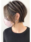 髪質改善ショートボブレイヤーカット
