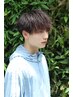 メンズカット＋フルカラー＋パーマ　￥14,500