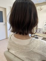 リラックスビューティーサロン グロー(GLOW) 切りっぱなしくびれボブ