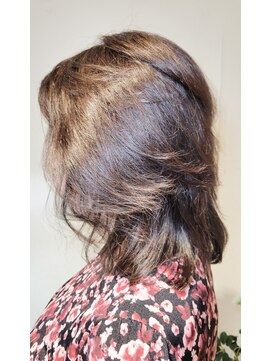 松本平太郎美容室 国立店 セミディレイヤー×サイエンスアクア+イノアカラー