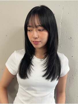 タロ(TALO) 【TALO】ロングフェイスレイヤーカット