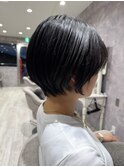 大人可愛いショートボブ/伸ばしかけショート