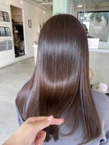 リノ(lino) 高濃度水素ケアカラー+髪質改善トリートメント
