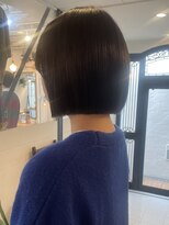 トリコ アヴェダ ららテラス北綾瀬(tricot AVEDA)&nbsp;切りっぱなしボブ/ショートボブ/ラインボブ/ワンレンボブ/北綾瀬