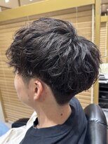 ヨシザワインク プレミアム 横浜 桜木町店(YOSHIZAWA Inc. PREMIUM)&nbsp;シャドウパーマメンズツイストスパイラルマッシュツーブロック