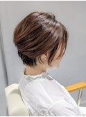 大人上品似合わせショートボブ【カミケンアジト/福島】