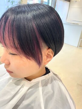 マドレス(m'addresse) ツーブロック／アンブレラカラー