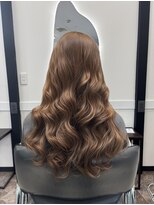 ロア 熊本(LOA)&nbsp;韓国風コテ巻き風パーマ　高め