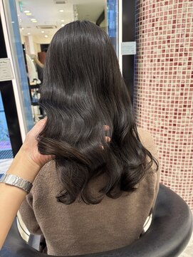 アピッシュ ギンザ(apish ginza) コテ巻き風パーマ/デジタルパーマ/伸ばしかけ/ロングパーマ