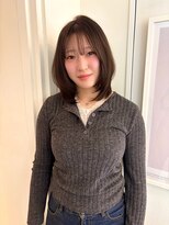 シータ(sheta)&nbsp;【表参道sheta/riria】ブラウンベージュミディアムレイヤー