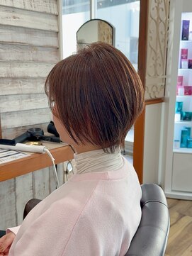 アンド ティグル クマモト(&.TIGRE KUMAMOTO) イメチェンヘアスタイル/ショートカット/縮毛矯正/美髪矯正