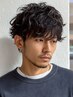メンズカット＋波巻きスパイラル￥13500