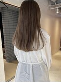 透明感カラーミルクティーベージュ