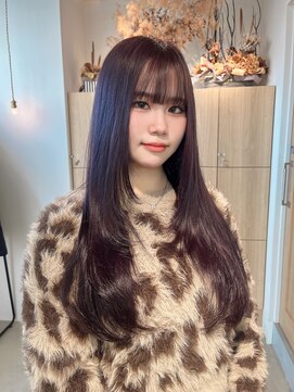 ヴィンスジオ 岐阜駅南(vince gio) 大人っぽさ◎レイヤーとラベンダーカラー