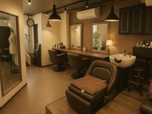 レイライン(Hair&Make salon Rayline)の雰囲気（同じ敷地のニ店舗目でも同じフルフラットシャンプーで癒やしを♪）