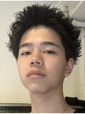髪質改善パーマ透明感カラーダブルカラーブリーチ