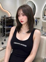 リラ バイ ミラ 新宿(LILA by MILA)&nbsp;艶感ダークブラウン×ミディアムレイヤー
