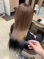 アッシュ 八王子みなみ野店(Ash)&nbsp;黒のエンドデザインカラー
