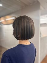 ハウディーヘアールーム(howdy hair room)&nbsp;【大磯美容室】大人女子！細めハイライトボブ