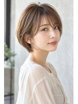 ライクバイコトナ 越谷(RIKE by kotona)&nbsp;レイヤーボブ髪型20代30代40代50代前髪あり前髪なし面長丸顔越谷