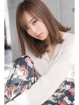 ルアナ ヘア アンド トリートメント(Luana) 【Luana 難波】透明感×ナチュラルセミディ