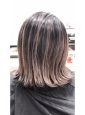 恵比寿×YAMATO外国人風バレイヤージュハイライトグラデーション