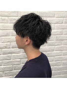 ハック 梅田(hack.) マッシュ×スパイラルパーマ