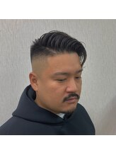 ルート(root) かき上げスキンフェード