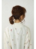 ローポニー【結婚式】【ヘアセット】【トレンド】【デート】