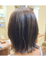 ヘアーアンドメイク サワ 天神店(Sawa)&nbsp;モノグレージュ×外はねボブ