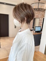 バンプ ギンザ(BUMP GINZA) 《30代40代》白髪ぼかしハイライト×前下がりボブ【イケダ】