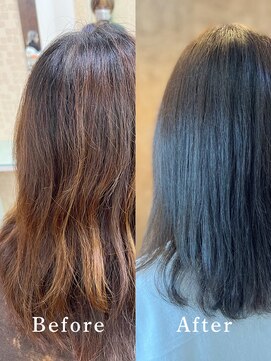 アークスヘアー 大人可愛い髪質改善カラーアッシュグレージュ透明感