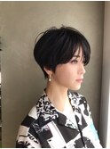 マッシュショート/ショートボブ/前髪カット［南青山/表参道］