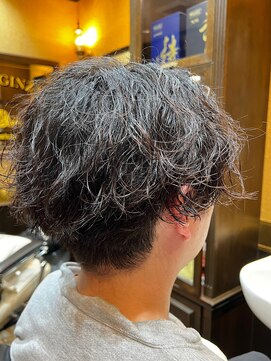 ヒロギンザバーバーショップ 大宮店(HIRO GINZA BARBER SHOP) 波巻きパーマ 大宮