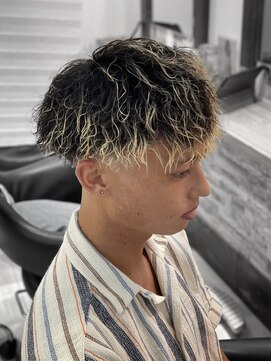 トップバイスリーナイン(TOP by THREE NINE) 波巻きツイストスパイラルパーマ/無造作パーマ/メンズパーマ