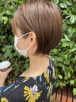 ソグ(sog)&nbsp;くびれ丸みショート/アッシュベージュ