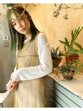 ペト(peto) 【ueyama】inner neon green